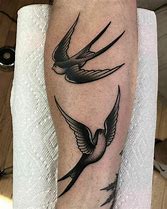 Image result for Traditional Sparrow Tattoo Drawing