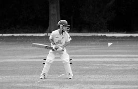 Image result for Outdoor Games in Black and White Cricket