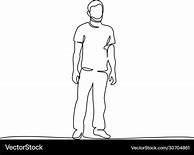 Image result for Person Standing Drawing