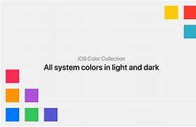 Image result for iOS Color System