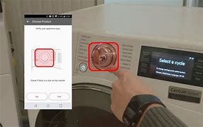 Image result for LG ThinQ Washer Loading Detergent