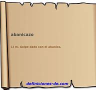 Image result for abanicazo