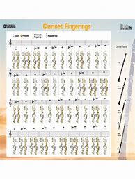 Image result for Clarinet High G Fingerings