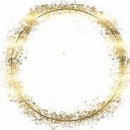Image result for Transparent Gold Circle Glitter