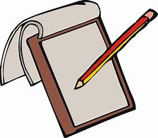 Image result for Journal Writing Cartoon