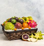 Image result for Basket of Exotic Fruits