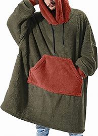 Image result for Men's Blanket Hoodie