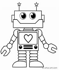 Image result for Cute Robot Coloring Book