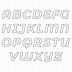 Image result for Large Cute Letter Stencils