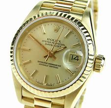 Image result for Rolex Oyster Perpetual Gold Face