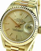 Image result for Rolex Oyster Gold Watch