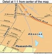 Image result for Street Absecon NJ Map