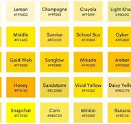 Image result for Maple Yellow RGB Cde