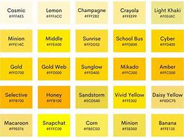 Image result for Yellow 6 Color