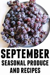 Image result for September Seasonal Produce