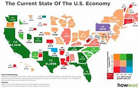 Image result for Economic Map of USA