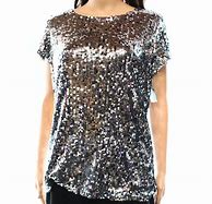 Image result for Sparkly Silver Shirt