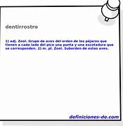 Image result for dentirrostro