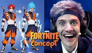 Image result for Dragon Ball Z Fortnite Characters