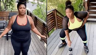 Image result for Lizzo Swimsuit Weight Loss