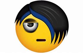 Image result for Emo Hair Emoji Meme