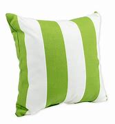 Image result for Green and White Striped Pillow Covers