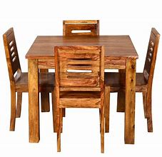 Image result for Square Wooden Table