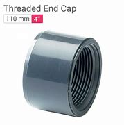 Image result for 4 Inch PVC Cap with Hose Connector