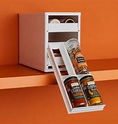 Image result for Cabinet Caddy Spice Rack