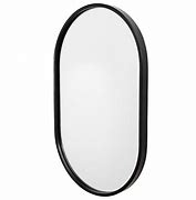 Image result for Varina Oval Mirror Black