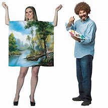 Image result for Bob Ross Twin Costume