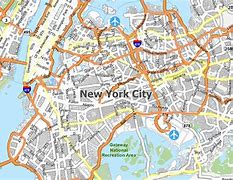 Image result for Map of New York Cities