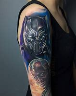 Image result for Black Panther Arm Tattoo