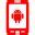 Image result for Red Android Phone