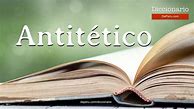 Image result for antit�tico