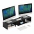 Image result for Dual Monitor Riser Stand