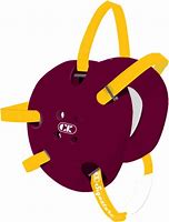 Image result for Maroon and Gold Wrestling Headgear