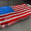 Image result for Metal American Flag with Pledge