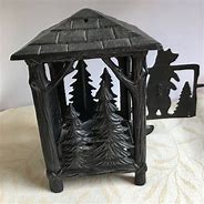Image result for Black Iron Candle Holder