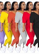 Image result for 2 PC Pants Set for Women