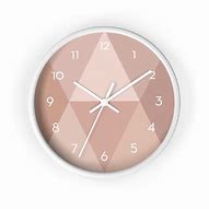 Image result for Aesthetic Pink Clock