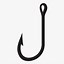 Image result for Fish Hook SVG Clip Art