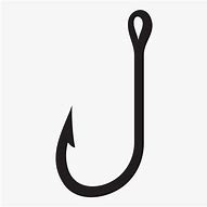Image result for Fishing Hook Silhouette Clip Art