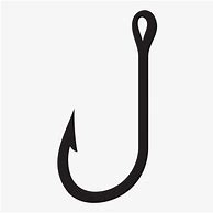 Image result for Fish Hook Silhouette Free