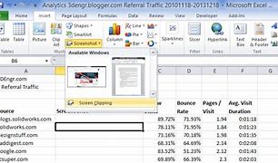 Image result for Microsoft Excel Screen Shot