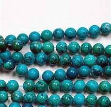 Image result for Turquoise Round Beads