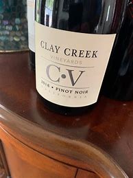 Image result for Clay Creek Pinot Noir