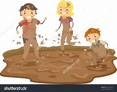 Image result for Kids in Mud Clip Art