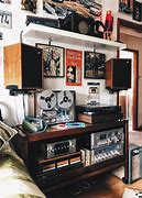 Image result for Vintage Stereo Listening Room
