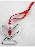 Image result for Paper Clip Angel Ornament